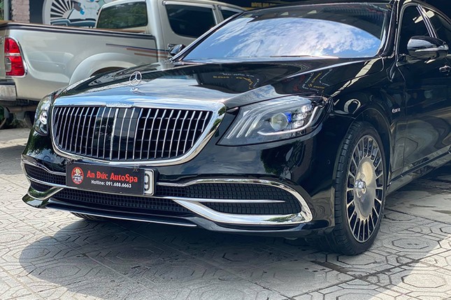 'Ho bien' Mercedes S450 thanh Maybach chi ton 200 trieu-Hinh-8