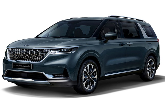 Kia Sedona 2021 phong cach sang chanh lo dien-Hinh-5