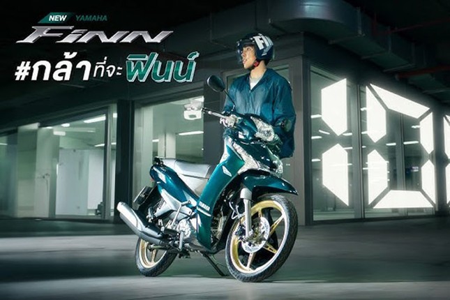 Chi tiet xe may Yamaha Finn 2024 tiet kiem xang gia chi 33 trieu dong