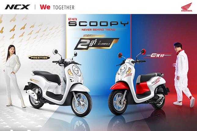 Honda Scoopy Prestige ra mat sat vach Viet Nam, gia 55 trieu dong