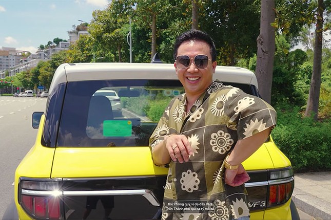 Tran Thanh chia se trai nghiem VinFast VF3 hon 300 trieu-Hinh-10