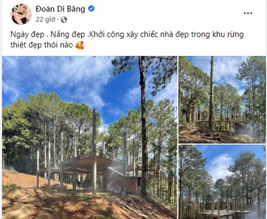 Can canh biet thu to bu dang xay tai Da Lat cua Doan Di Bang