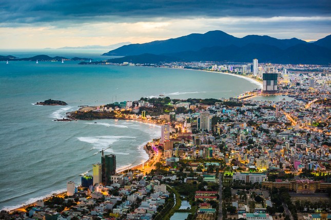 Can canh net dep kho ta cua Nha Trang trong anh cua du khach Nga