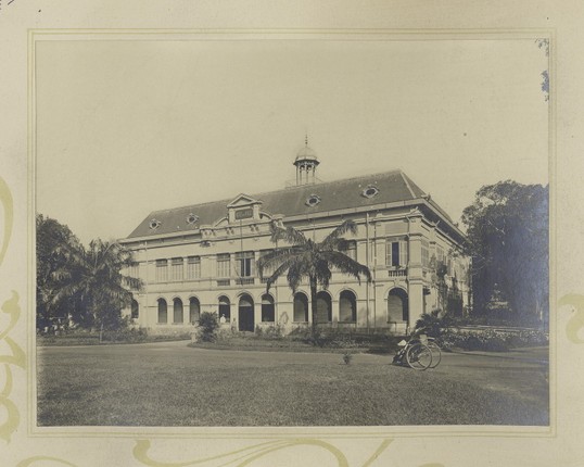 Anh hiem ve Cho Lon nam 1909 trong album cua F. Drouhet