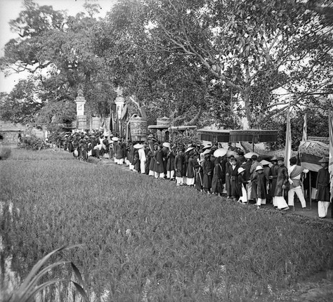 Nhung hinh anh dac sac ve le hoi den Voi Phuc nam 1928