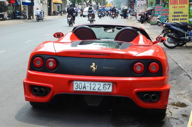 Ferrari 360 Spider - mo uoc mot thoi cua dai gia Viet-Hinh-7