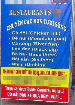 Nhung menu do an khien thuc khach cuoi…&quot;dut ruot&quot;