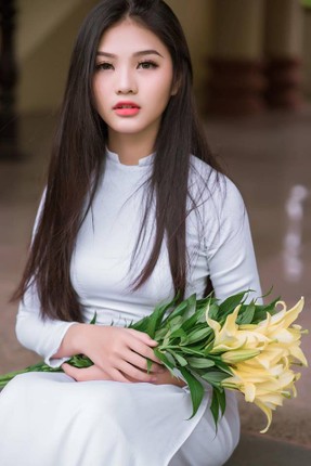 Thi sinh Miss Teen tung anh ao dai dep me man