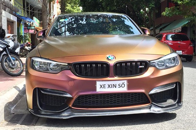 BMW M3 tien ty cua Cuong Do la doi mau o Vung Tau