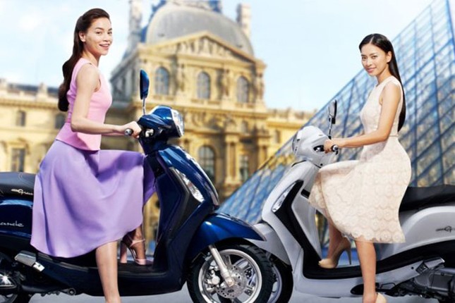 Phu nu Viet phu hop voi xe may tay ga nao?