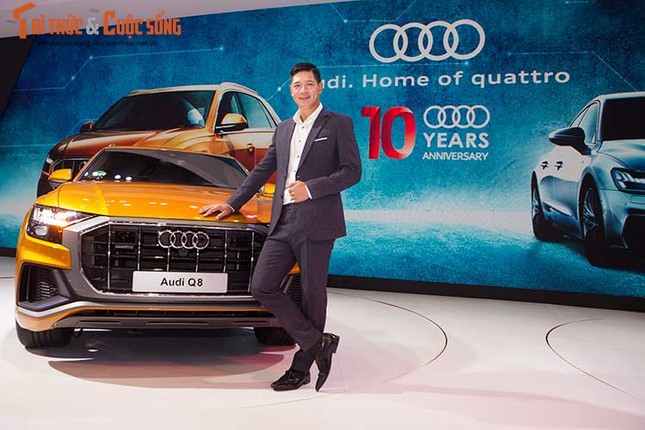 Chi tiet xe sang Audi Q8 gia 4,5 ty dong tai Viet Nam