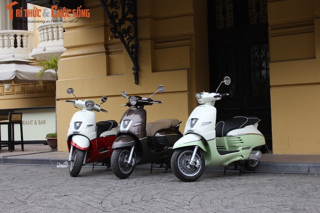 Cam lai tay ga “gia co” Peugeot Django 125 tai Ha Noi