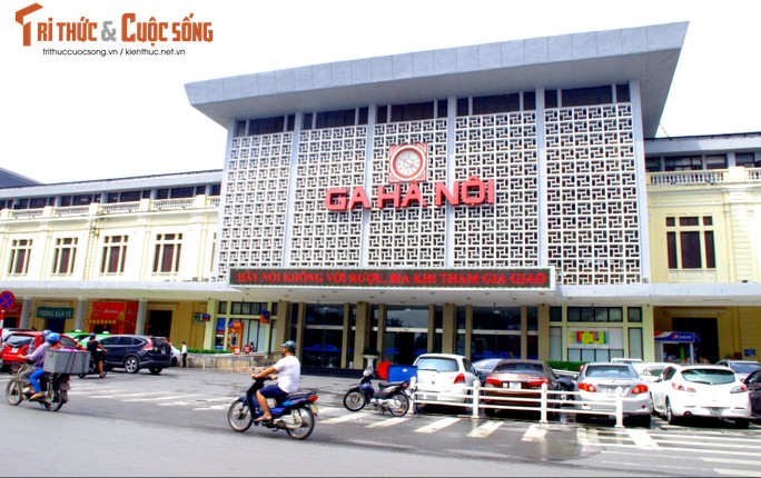 Hinh anh ga Ha Noi truoc de xuat xay cao oc 40 - 70 tang