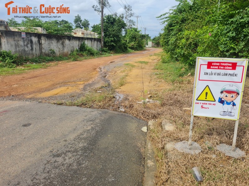 Dong Nai: Duong Khu Nung noi dai thi cong khong dam bao an toan?-Hinh-3