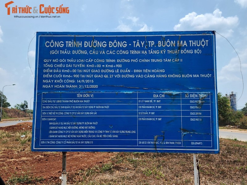 Muc so thi dai du an hon 1.200 ti dong o TP Buon Ma Thuot