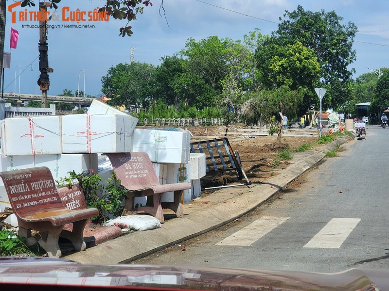 Tra Vinh: Can canh cong trinh chinh trang bo ke song Long Toan-Hinh-8