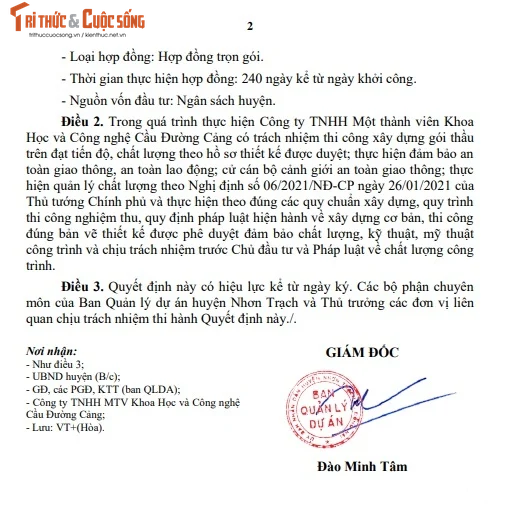 Dong Nai: Cau Duong Cang 