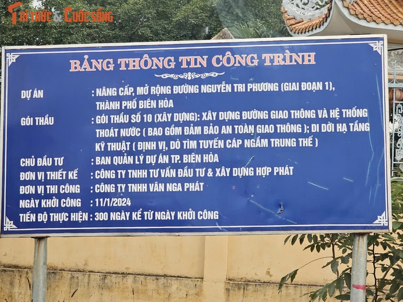 Dong Nai: Can canh duong Nguyen Tri Phuong TP Bien Hoa