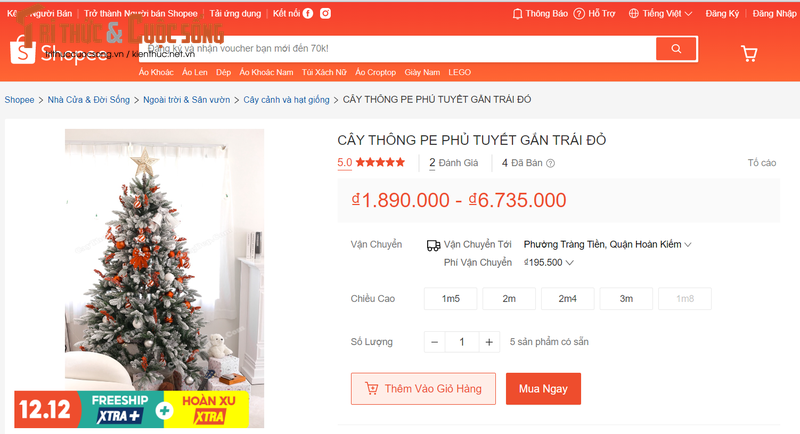 Can ke Giang sinh, gia cay thong Noel 'moi noi mot kieu'-Hinh-2